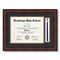ArtToFrames 11x14 inch Diploma Frame with Tassel Opening - Framed with Black and Gold Mats, Comes with Regular Acrylic and Sawtooth Hanger for Wall Hanging (DT-11x14)